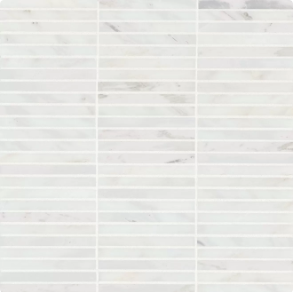 Oriental White Mosaic 3 - marble tile